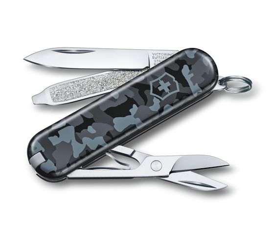 Купить Складной нож VICTORINOX Мод. CLASSIC SD NAVY CAMO в Алматы — магазин Korgan Center | Казахстан | Доставка во все регионы